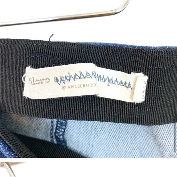 Anthropologie | Pilcro & the Letterpress | Seamed High Rise Denim Legging 26 - Picture 5 of 12